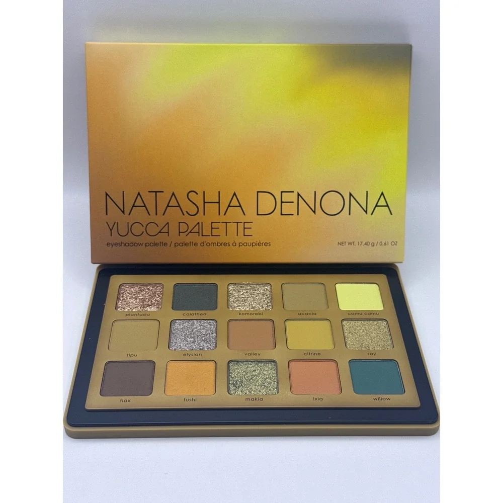 Natasha Denona Yucca Palette Eyeshadow‎ 15 Shades BNIB
